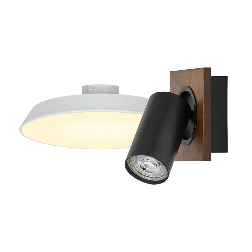 Luminaire design avec LED intégrée