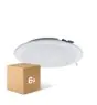 Lot 6x Lot 6x Downlight LED Pan 18W 1440lm 830 Blanc Chaud | 177mm - Diamètre 150mm