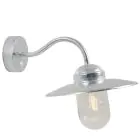 Nordlux Luxembourg Applique Murale Acier et Verre Gris | IP54 - Convient pour E27