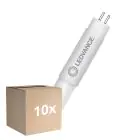 Lot 10x Ledvance Tube LED T5 (Direct 230V) High Output 11W 1550lm - 830 Blanc Chaud | 55cm - Équivalent 24W